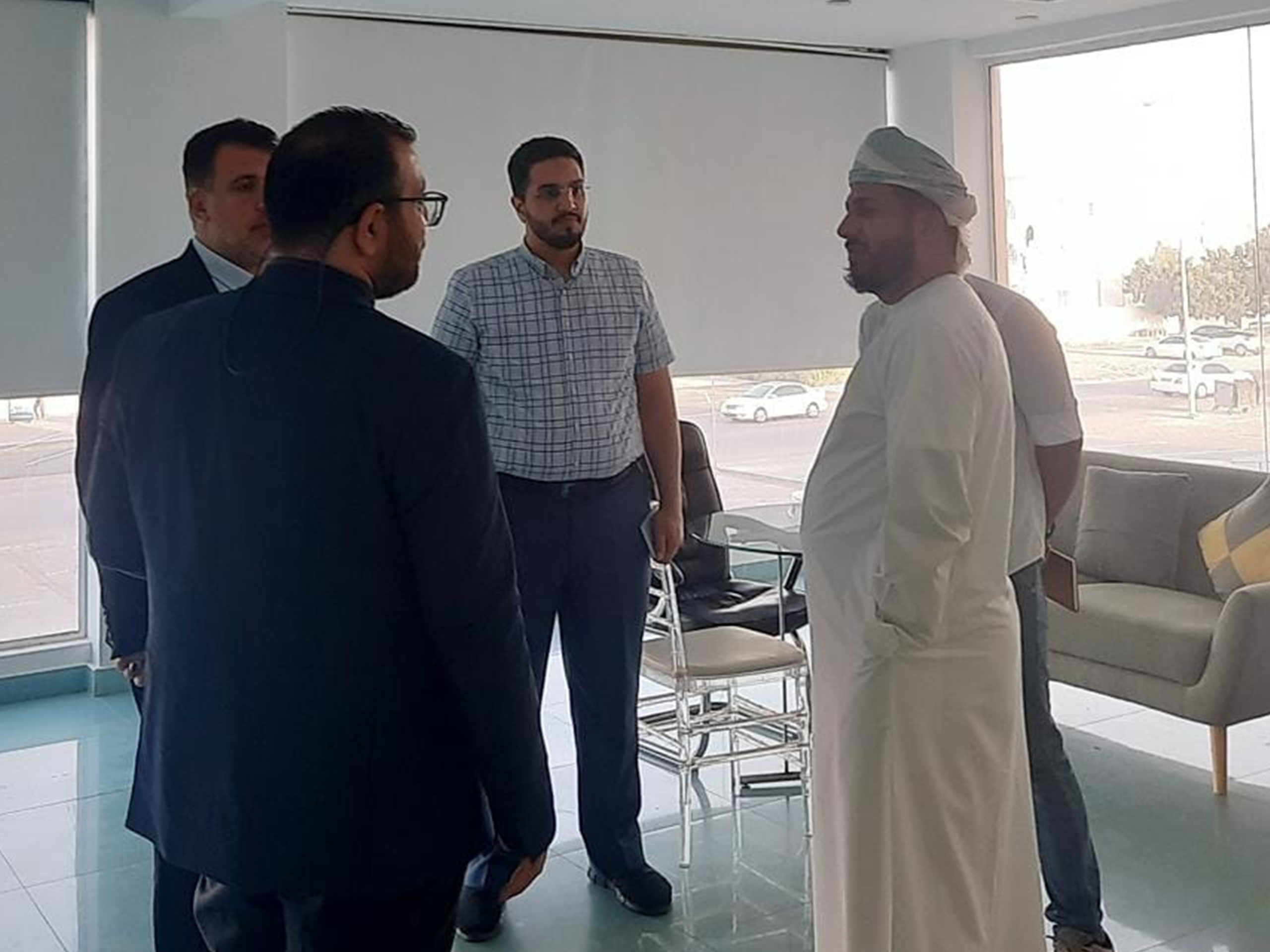دیدار با تجار عمانی