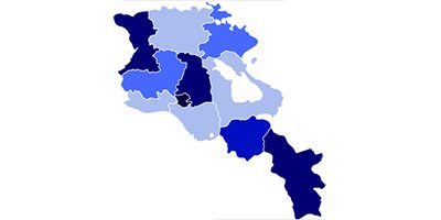 مساحت ارمنستان